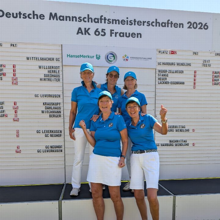 Deutsche Mannschaftsmeisterschaft - eine sportliche, herausfordernde Premiere für unsere AK65 Damen. Am dritten Tag…